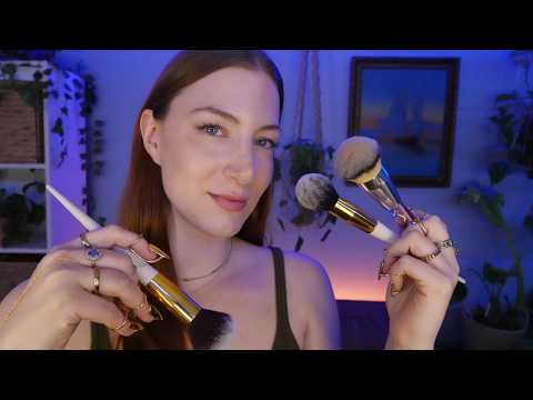 ASMR Gentle Close Up Face Brushing & Personal Attention 😴