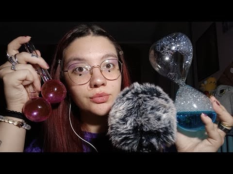SUONI CHE TI FARANNO IMPAZZIRE (CLESSIDRA + AMPOLLE) 😴💜 | ASMR ITA