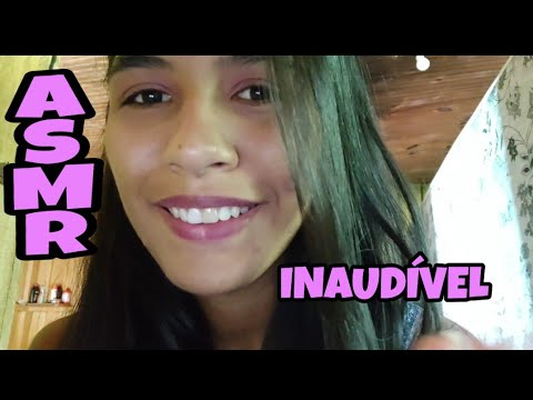 ASMR " SEMI INAUDÍVEL 💤💤/ linguagem inventada
