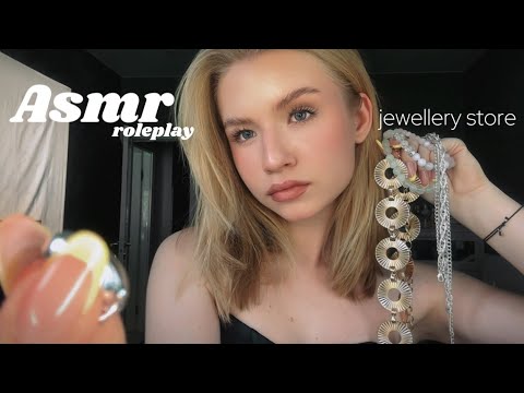 💍 ASMR Jewellery Store Roleplay | jewellery sounds, whispers, personal attention