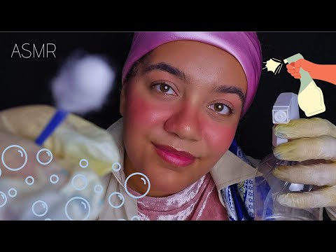 ASMR LIMPEZA DE OUVIDO 🧼🫧