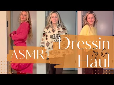 ASMR- CLOTHING TRY ON HAULN WITH DRESSIN👗👚👖🧥