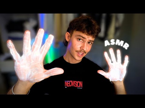 ASMR Wet Hand Sounds *slimy sticky🧴