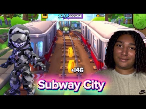 On teste le jeu Subway City (trop cool) 