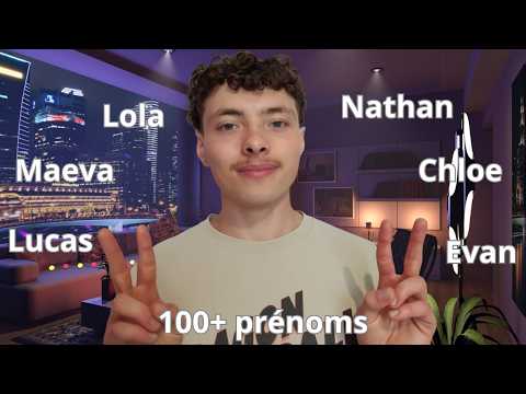 ASMR: Vos Prénoms avec affirmation positive