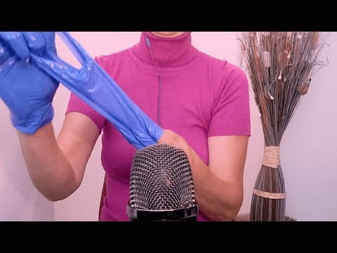 🎧 ASMR Even More Gloves! Tingles  & Fluffy Mic Sounds (No Talking)