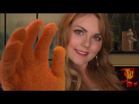 Gemütlich EINSCHLAFEN im ASMR Kuschel -Spa mit REGEN und KAMIN