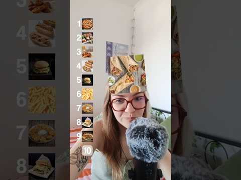 ASMR | Mes plats préférés 🍕(j'aime tout) #asmr #asmrfrançais #ranking  #blueyeti #relax