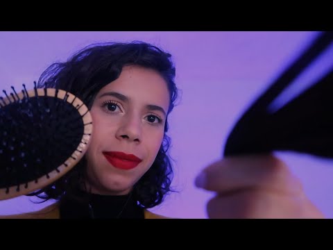 ASMR | CABELEIREIRA DEBOCHADA FAZ HIDRATAÇÃO NO SEU CABELO