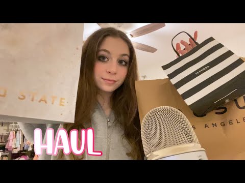 ASMR Mall Haul!!!