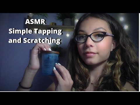 ASMR - Simple Tapping and Scratching (Whispered)