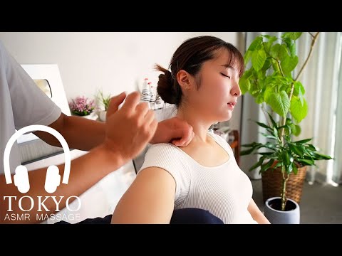 バイノーラルASMR | 不思議と眠くなる叩打法の音 (こうだほう)