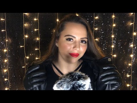 ASMR Double Leather Sounds | Jacket + Gloves 🖤