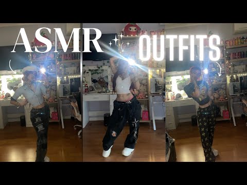 scratching and tapping with my outfits ASMR✨💖 (no talking)
