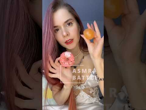 ASMR Battle 🍩 VS 🥕