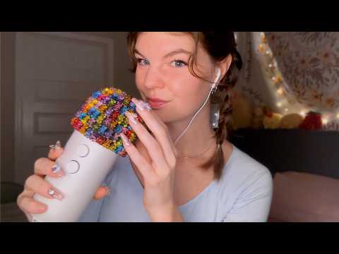 ASMR gentle mic scratching for sleep ✨