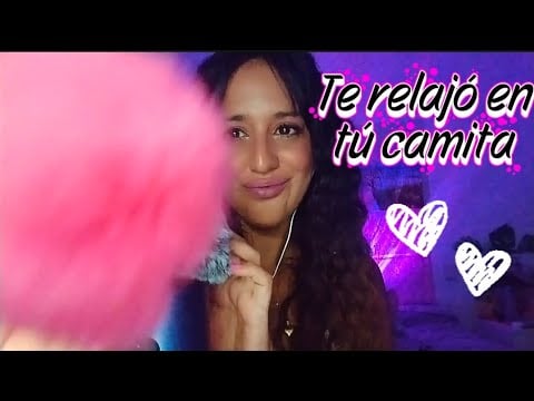 ASMR 🛏️ Te relajo en tu camita hasta que te duermas 😴✨ 