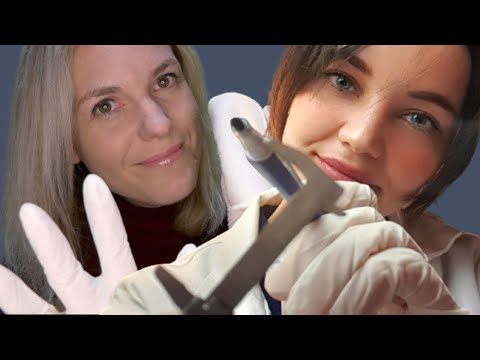 ASMR FR | ON SOIGNE TON ACNÉE ft @mamanecureuilasmr 👩‍⚕️💙