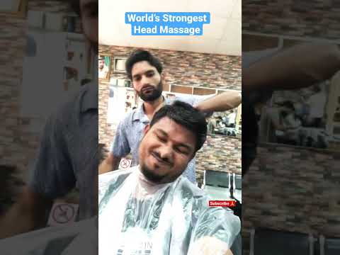 World’s Strongest Head Massage 😱🇦🇪 #tranding #viral #short #dubai #srilanka