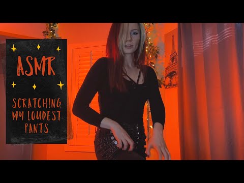 ASMR- Scratching my Loudest Pants