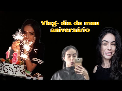 Vlog dia do meu aniversário ❌❤