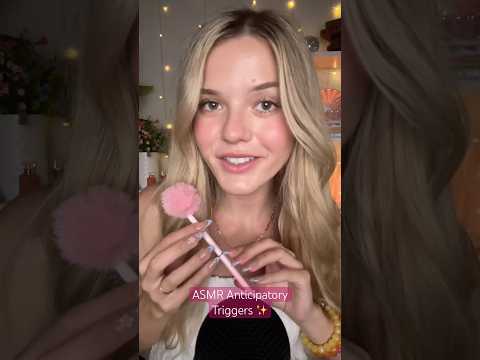 #asmr Anticipatory Triggers ✨ #asmrtriggers #asmrvideo #asmrsounds #sleep #relax
