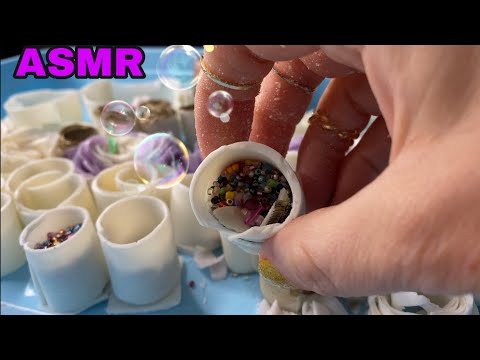 Sabun Asmr ~ Soap chains ~ Rosettes ~ Cutting ~ soap Cubes~Satisfying Crunchy Soap ASMR