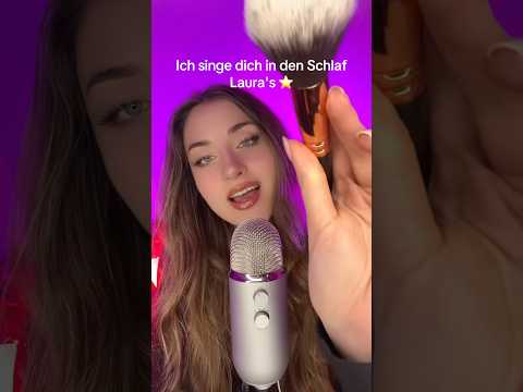 ASMR deutsch Ich singe dich indem schlaf mit Lauras Stern Titellied #asmr #sing #asmrdeutsch #sleep