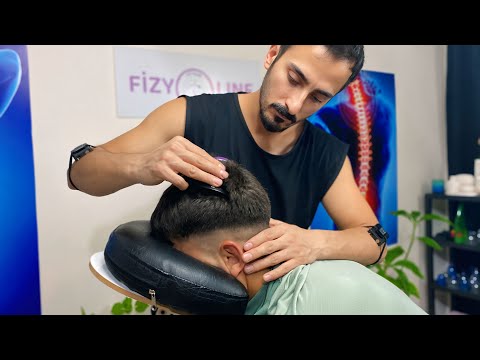 Asmr Massage Chair - Hair combing (Neck,Shoulder)