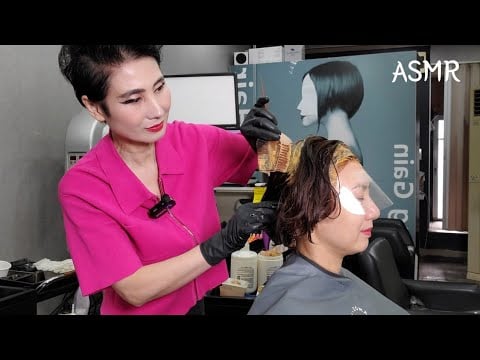 Korean Swift ASMR: Fast-Paced Hair Styling for Dynamic Relaxation and Calm 💇‍♀️💨