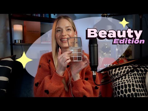 Tapping on my favorite BeautyProducts ASMR (4k)