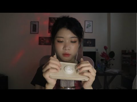 Asmr gõ mọi thứ tôi có trên bàn - Pii Ca Asmr