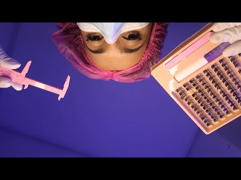 ASMR | Cuidando dos seus Cílios e Sobrancelhas | Sleep inducing