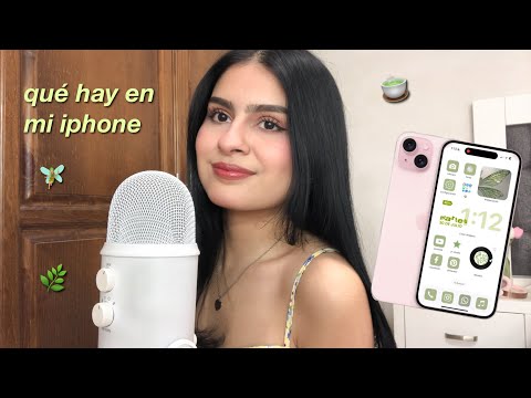 asmr | qué hay en mi iphone *actualizado*