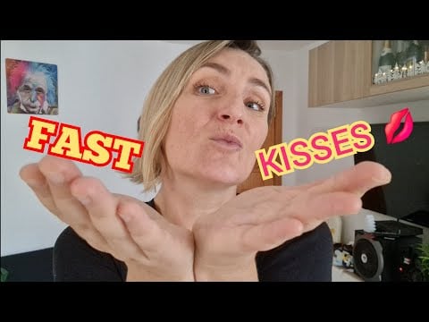 ASMR FAST AGGRESSIVE KISSES💋 || CHAOTIC MOUTH SOUNDS & HAND MOVEMENTS #asmr #lofi #fast