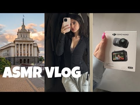 ASMR Vlogmas Day #1 ! 🎄 What I did this afternoon... (grwm, gym, groceries)