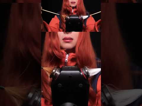 Tascam Tingly Ear Cleaning [No Talking] #shorts