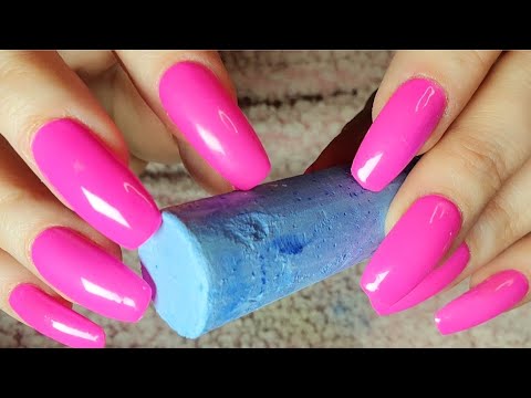 ASMR Chalk Scratching And Rubbing | No Talking