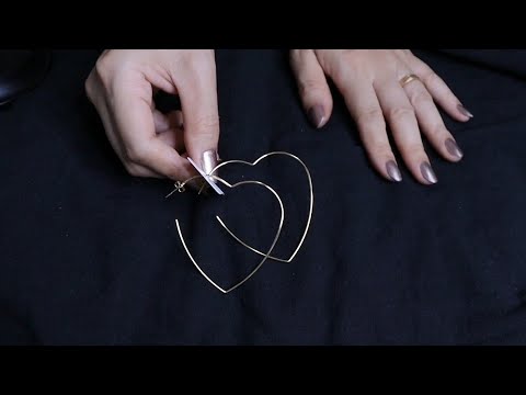 ASMR Delicado, Mostrando Joias Novas da Minha Loja ✨️