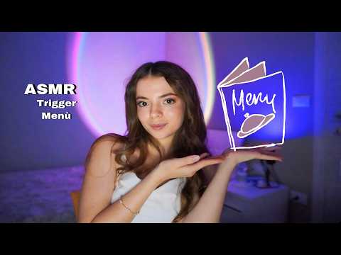 ASMR Un Menù di Trigger Per farti Addormentare 🫕🍰|Francy ASMR