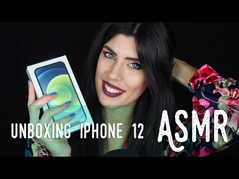 ASMR ita - 📱 IPHONE 12 UNBOXING DELICATO (Whispering)