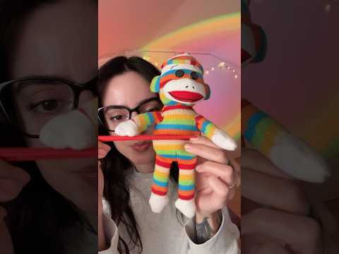 Focus test with a beanie plushie ✨ #asmr #triggersforsleep