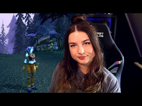 ASMR | Leveling my Draenei Shaman in WoW Classic TBC Part 2 (In-game music & sounds)