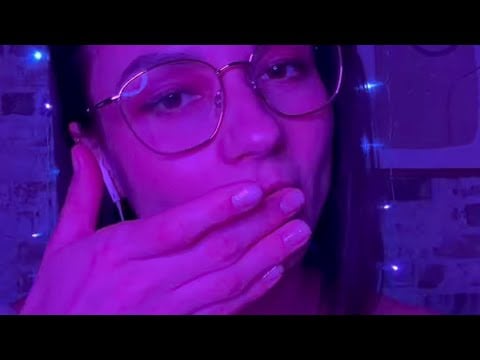 ASMR mouth sounds for 1 hour ( spit painting, mouth sounds, bubbles ) 