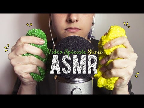 ASMR Français  ~ Vidéo Spéciale Slime