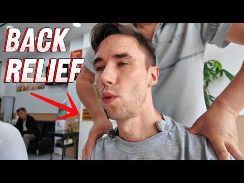 My Neck & Shoulder Knots Started Melting During This Massage.. (ASMR)