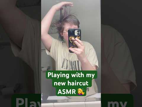 Playing with my hair ASMR