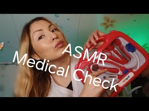 ASMR Nurse Making Medical Check For You & RP/Personal Attention For Deep Sleeping 😊🫠🤗