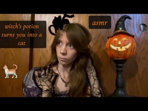 asmr witch ✨attempts✨ to turn you into a cat 🙀 (lofi roleplay)