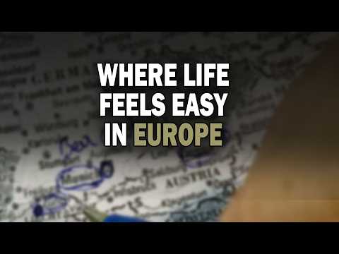 Europe’s Most Comfortable Places to Live In | ASMR maps & travel